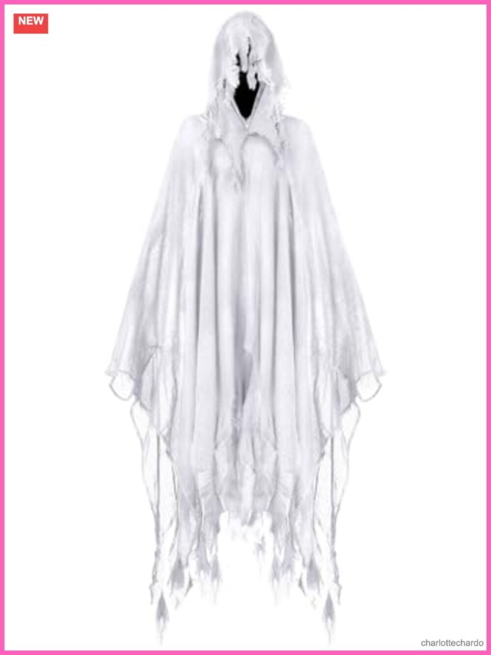 Halloween Hooded Cloak Costume Robe for Men Women
